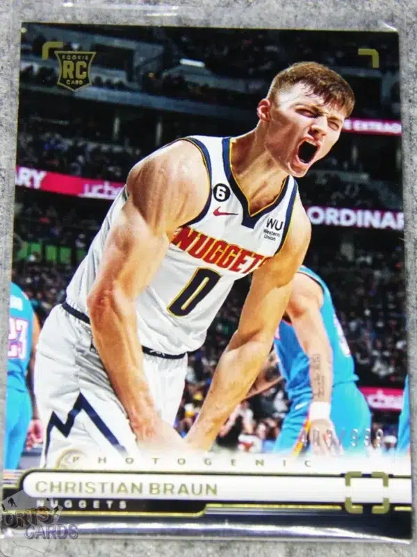 2022-23 Christian Braun #167 Panini Photogenic Rookie RC /999-front