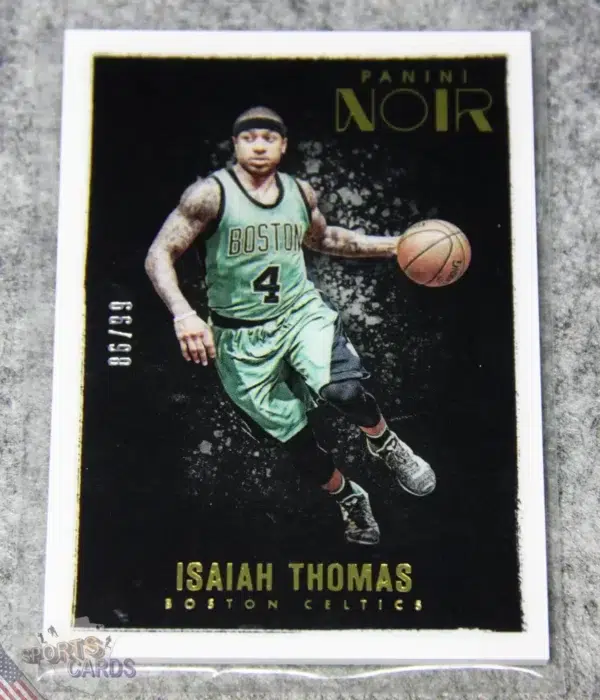 2015-16 Isaiah Thomas #156 Panini Noir Color /99