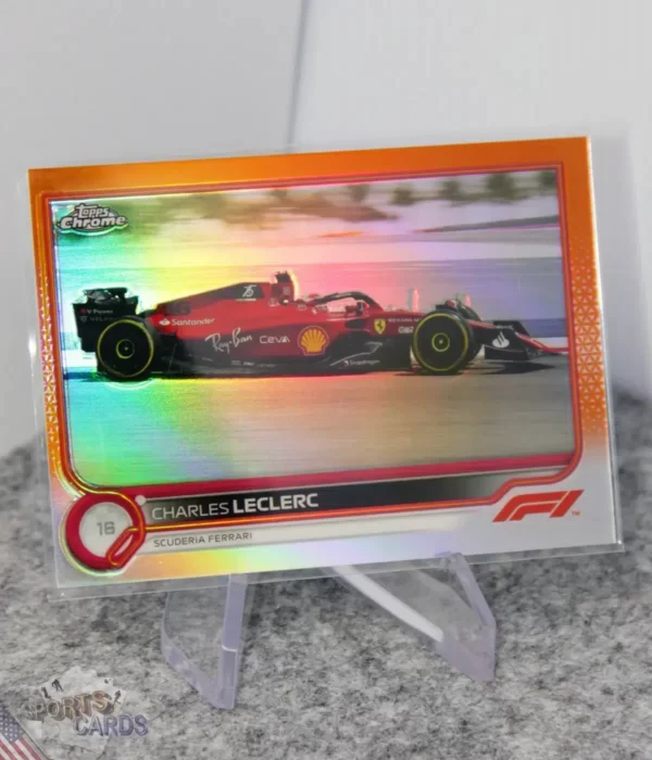 2022 Charles LeClerc #117 Topps Chrome F1 Scuderia Ferrari