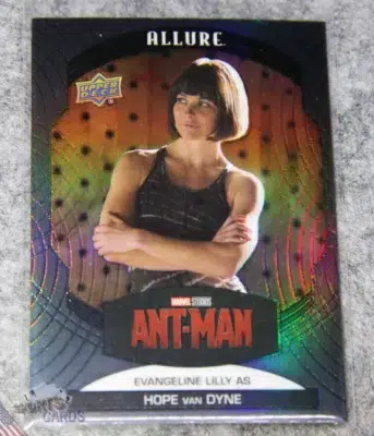 2022 Lilly Evangeline As Hope van Dyne #41 Upper Deck Marvel Allure Ant-Man Black Rainbow-front