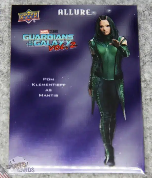 2022 Pom Klementieff as Mantis #CP-4 Upper Deck Marvel Allure GotG Vol 2 Character Posters