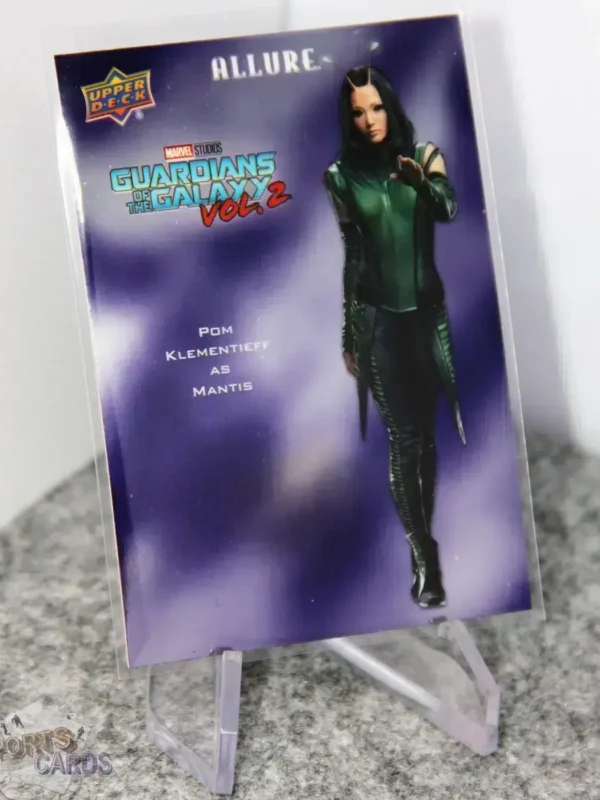 2022 Pom Klementieff as Mantis #CP-4 Upper Deck Marvel Allure GotG Vol 2 Character Posters-stand
