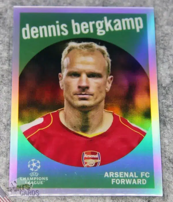 2022-23 Dennis Bergkamp #59-22 Topps Chrome UEFA Champions League Club Competitions 1959 Refractor