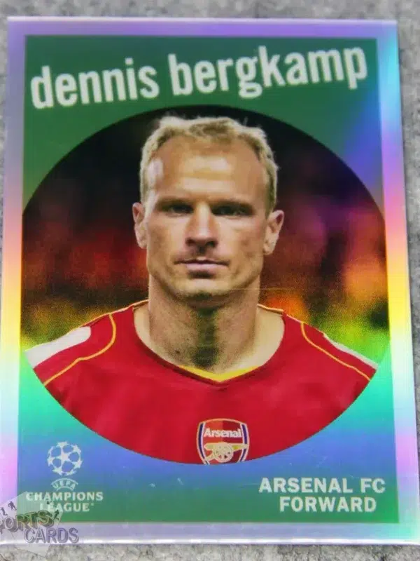 2022-23 Dennis Bergkamp #59-22 Topps Chrome UEFA Champions League Club Competitions 1959 Refractor-front