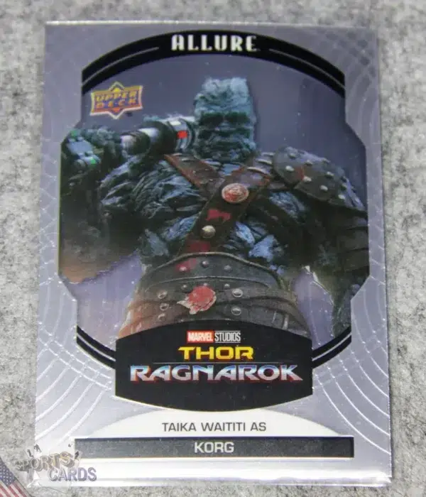 2022 Taika Waititi as Korg #66 Upper Deck Marvel Allure Thor Ragnarok-front