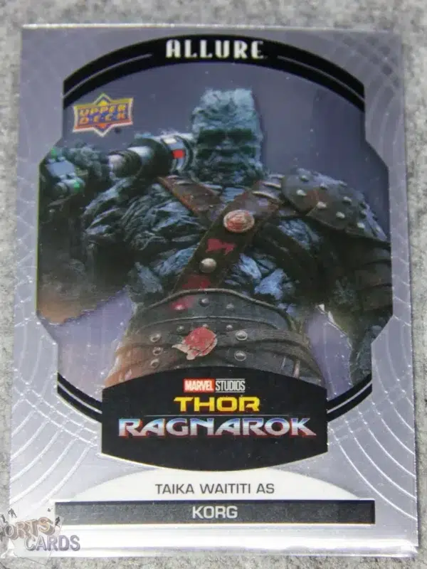 2022 Taika Waititi as Korg #66 Upper Deck Marvel Allure Thor Ragnarok-front