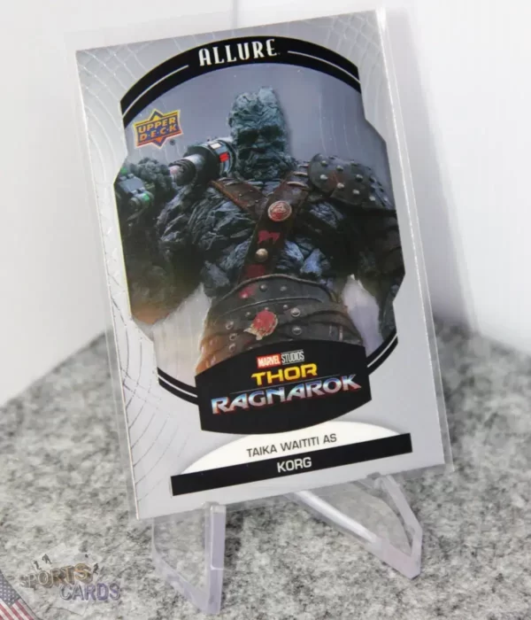 2022 Taika Waititi as Korg #66 Upper Deck Marvel Allure Thor Ragnarok-stand