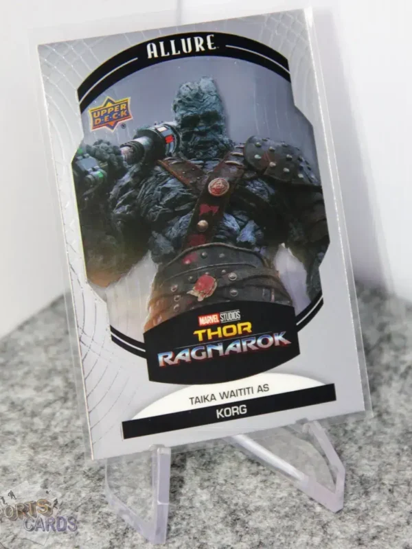2022 Taika Waititi as Korg #66 Upper Deck Marvel Allure Thor Ragnarok-stand