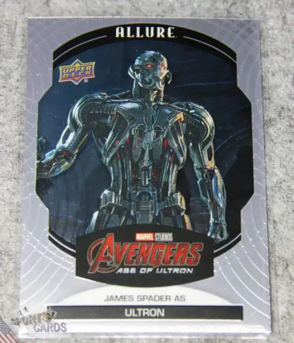 2022 James Spader as Ultron #37 Upper Deck Marvel Allure Avengers Age of Ultron