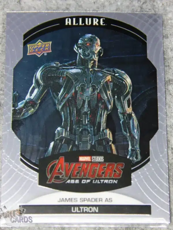 2022 James Spader as Ultron #37 Upper Deck Marvel Allure Avengers Age of Ultron-front