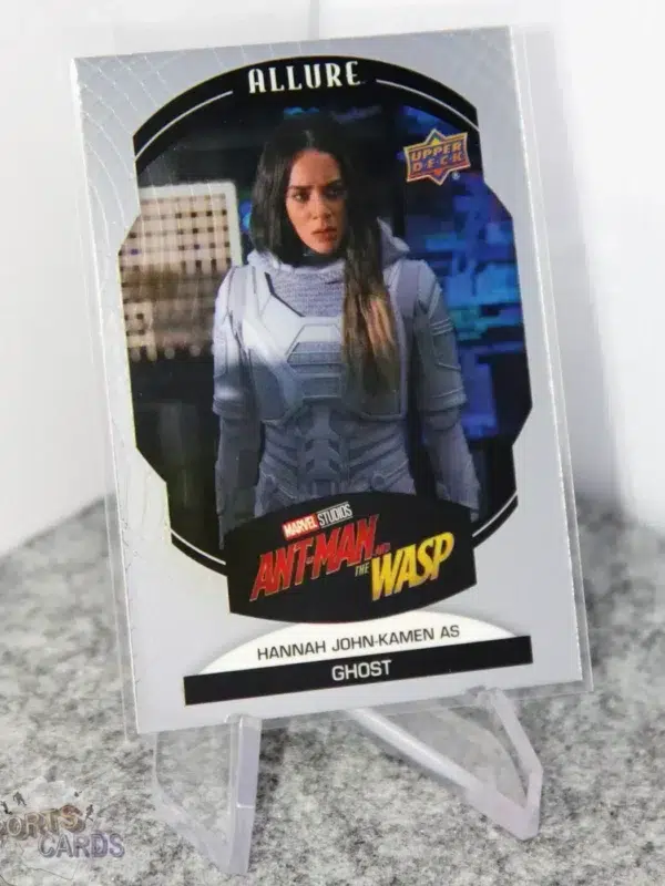 2022 Hannah John-Kamen as Ghost #84 Upper Deck Marvel Allure Ant-Man and the Wasp - Afbeelding 3