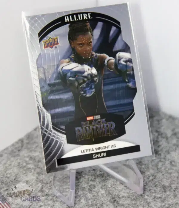 2022 Letitia Wright as Shuri #72 Upper Deck Marvel Allure Black Panther-stand
