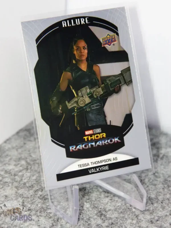 2022 Tessa Thompson as Valkyrie #61 Upper Deck Marvel Allure Thor Ragnarok - Afbeelding 3