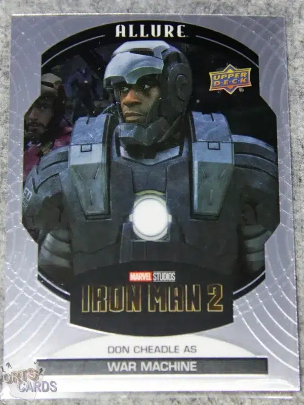 2022 Don Cheadle as War Machine #3 Upper Deck Marvel Allure Iron Man 2-front