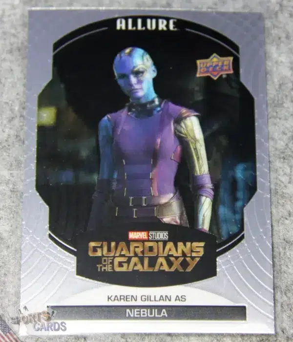 2022 Karen Gillan as Nebula #31 Upper Deck Marvel Allure Guardians of the Galaxy-front