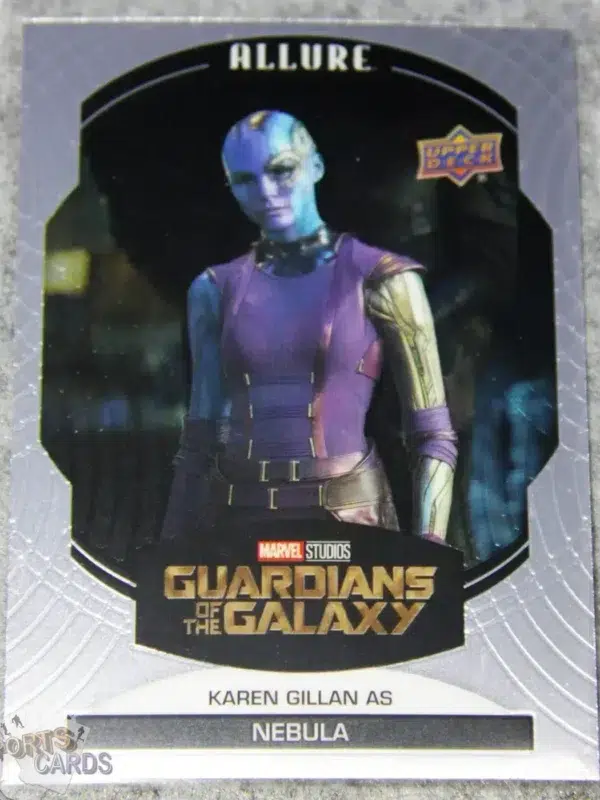 2022 Karen Gillan as Nebula #31 Upper Deck Marvel Allure Guardians of the Galaxy-front