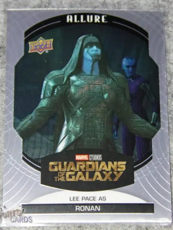 2022 Lee Pace as Ronan #34 Upper Deck Marvel Allure Guardians of the Galaxy