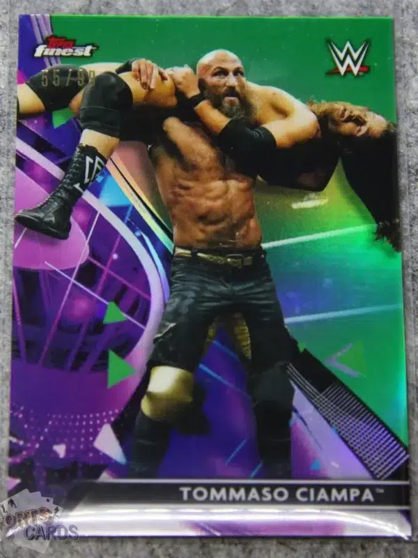 2021 Tommaso Ciampa #98 Topps Finest WWE NXT /99-front