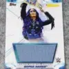 2021 Sasha Banks #MR-SAS Topps WWE Fastlane Mat Relic /250