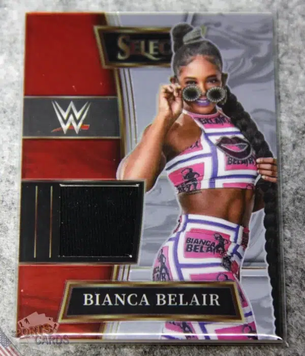 2022 Bianca Belair #SW-BBL Panini Select WWE Patch RAW
