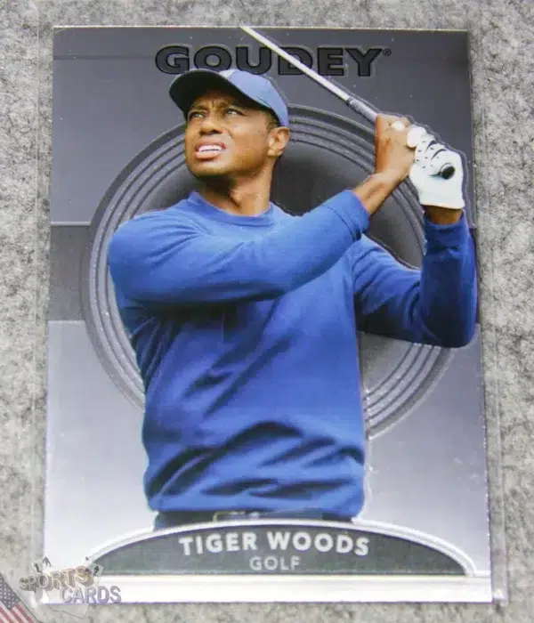2022 Tiger Woods #GP20 Upper Deck Goodwin Champions Goudey