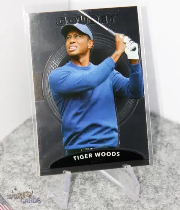 2022 Tiger Woods #GP20 Upper Deck Goodwin Champions Goudey-stand