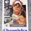 2022 Ultimate Warrior #85 Panini WWE Chronicles W Legends Blue /99-front