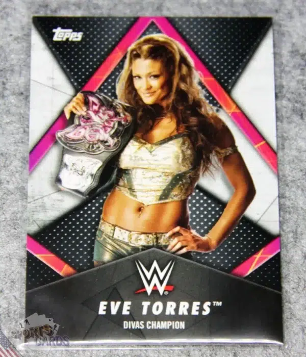 2018 Eve Torres #WC-3 Topps WWE Women's Division Divas Champion