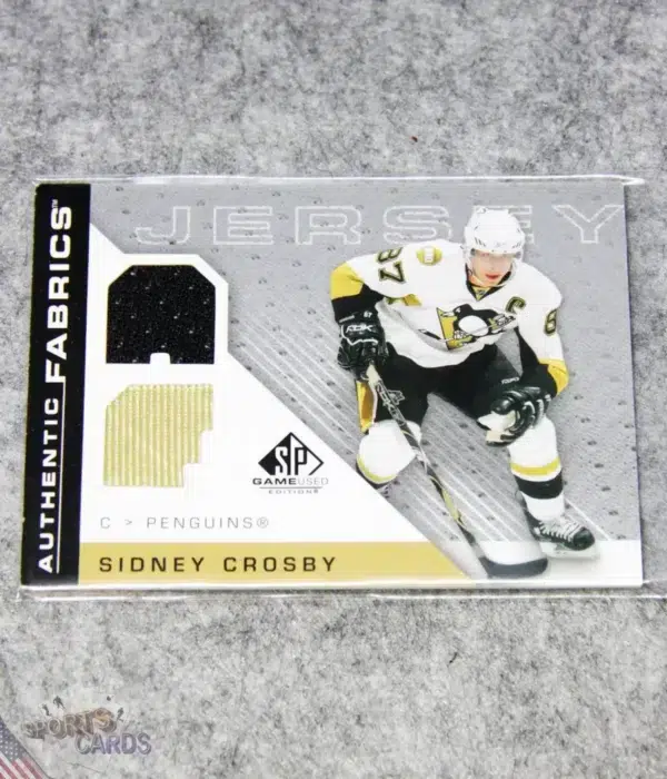 2007-08 Sidney Crosby #AF-SC Upper Deck Authentic Fabrics SP Game Used Edition Jersey