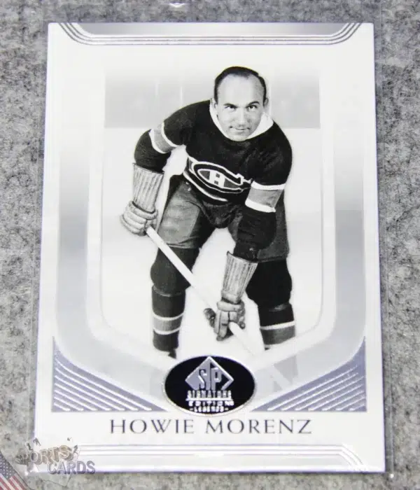 2020-21 Howie Morenz #51 Upper Deck SP Signature Edition Legends