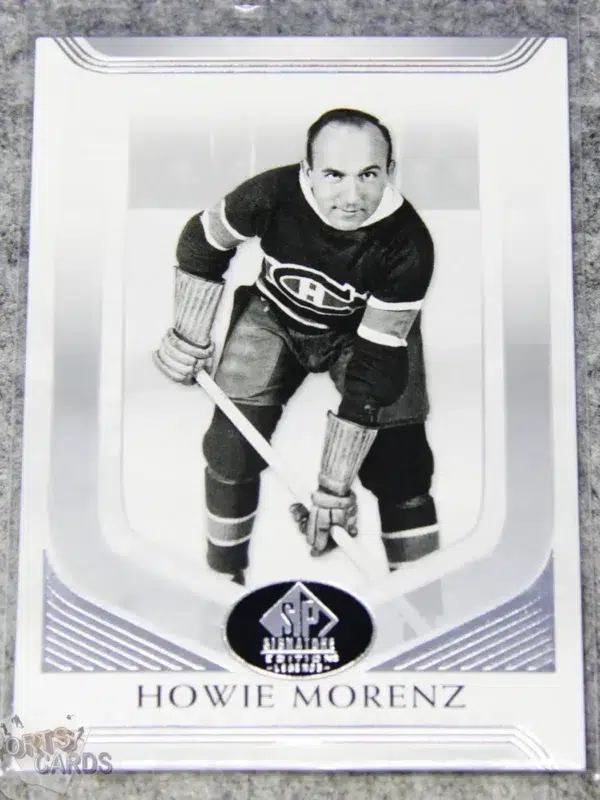 2020-21 Howie Morenz #51 Upper Deck SP Signature Edition Legends