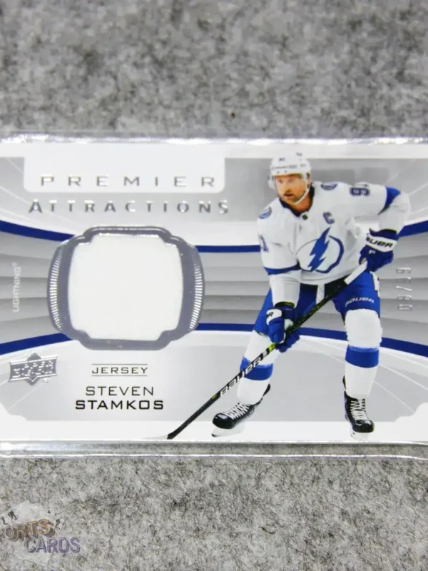 2020-21 Steven Stamkos #PA-SS Upper Deck Premier Attractions Jersey /99