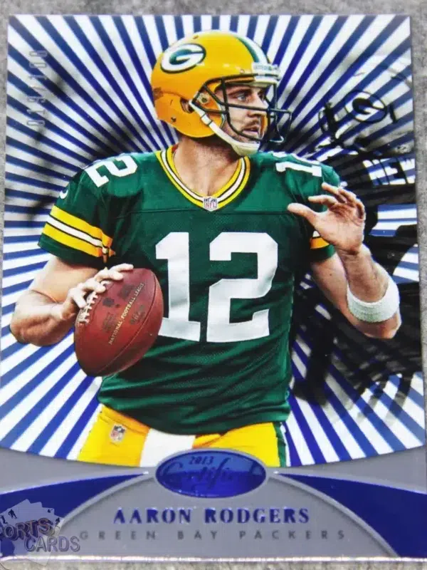 2013 Aaron Rodgers #84 Panini Certified Platinum Blue /100-front