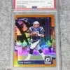 2017 Tom Brady #1 Panini Donruss Optic Orange /199 PSA 9 MINT-front