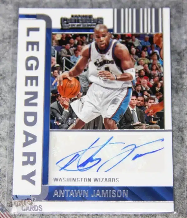 2022-23 Antawn Jamison #LC-AJM Panini Legendary Contenders Signature /99