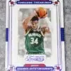 2022-23 Giannis Antetokounmpo #365 Panini Chronicles Timeless Treasures Blue /99-front
