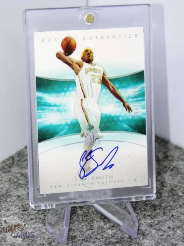 2005-06 J.R. Smith #170 Upper Deck SP Authentic Rookie Authentics RC Autograph /1499-stand