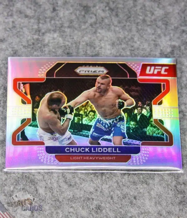 2022 Chuck Liddell #9 Panini Prizm UFC Silver Prizm