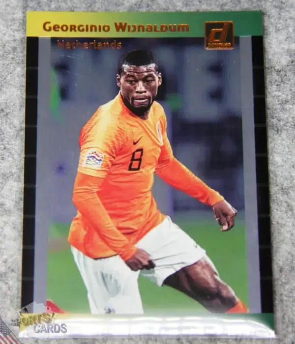 2018-19 Georginio Wijnaldum #DT-17 Panini Donruss-front
