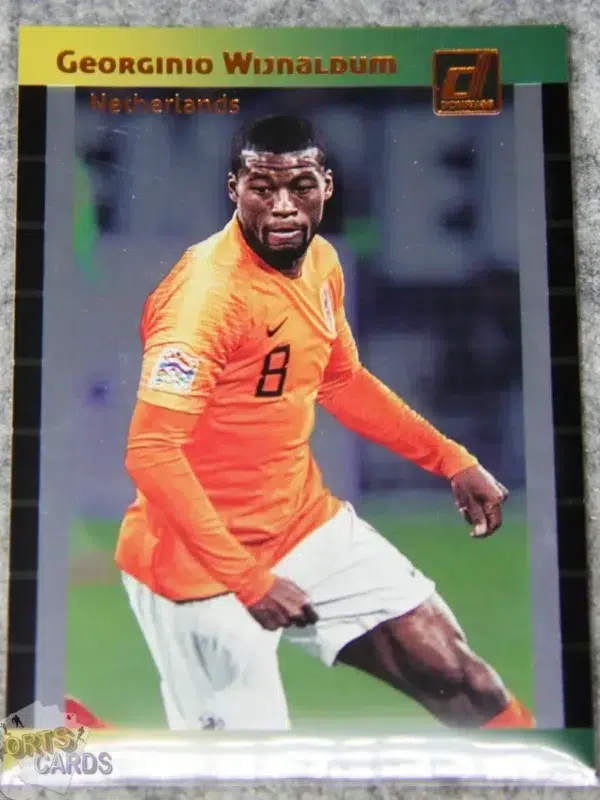 2018-19 Georginio Wijnaldum #DT-17 Panini Donruss-front