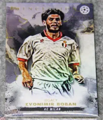 2022-23 Zvonimir Boban Topps Inception UEFA Champions League Rainbow Refractor /150-front