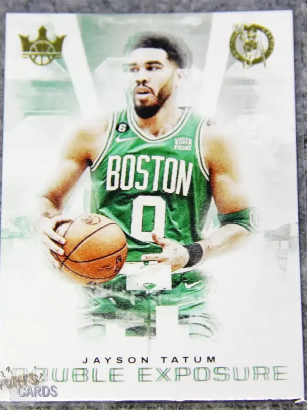 2022-23 Jayson Tatum #9 Panini Court Kings Double Exposure
