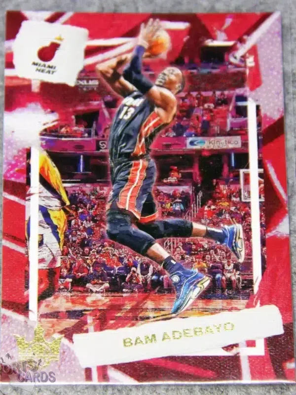 2022-23 Bam Adebayo #63 Panini Court Kings-front