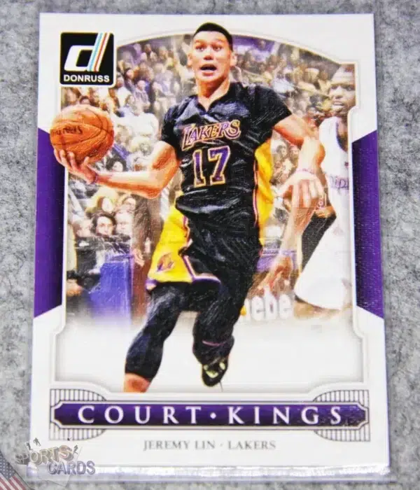2014-15 Jeremy Lin #34 Panini Donruss Court Kings