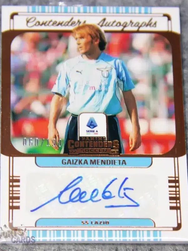 2022-23 Gaizka Mendieta #CA-GAI Panini Chronicles  Contenders Autographs /190-front