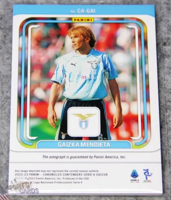 Alternative view of 2022-23 Gaizka Mendieta #CA-GAI Panini Chronicles Contenders Autographs /190