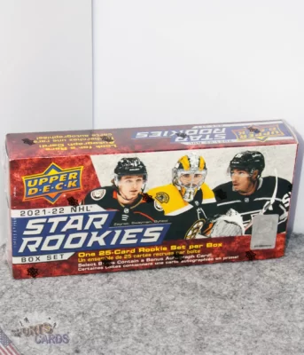 2021-22 Upper Deck NHL Star Rookies Box Set - Sealed-front