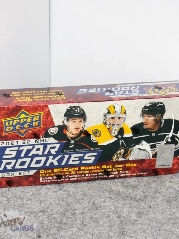 2021-22 Upper Deck NHL Star Rookies Box Set - Sealed-front