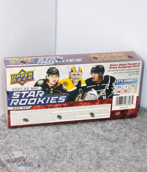 Alternative view of 2021-22 Upper Deck NHL Star Rookies Box Set - Sealed