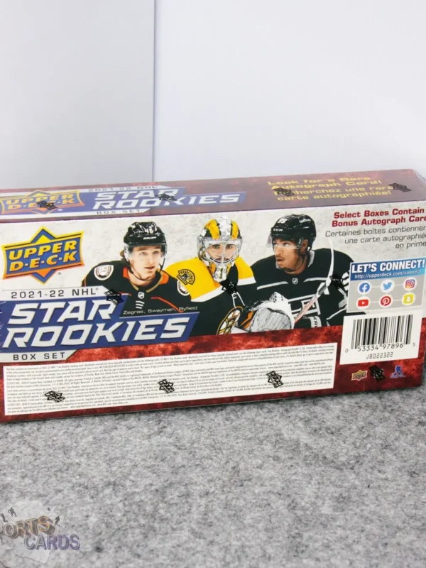 2021-22 Upper Deck NHL Star Rookies Box Set - Sealed-back